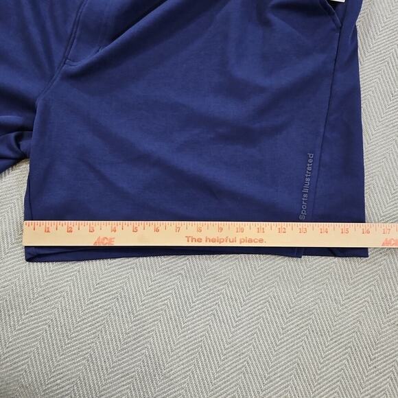 Sports Illustrated Men's Stretch Comfort Waist Shorts 4XL Blue NWT 6" Inseam - Picture 11 of 14